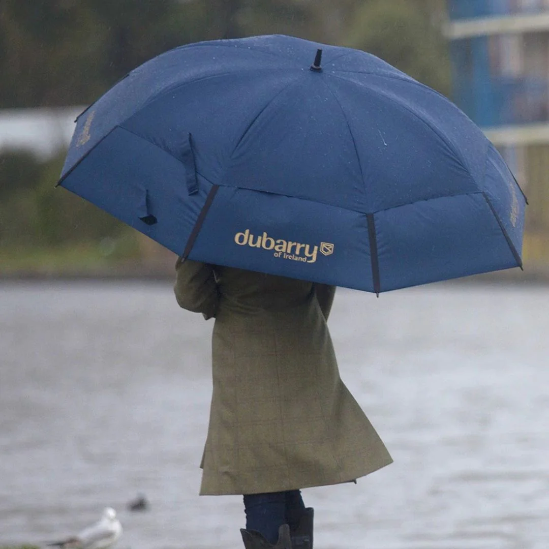 Dubarry Umbrella in Navy - Image 2