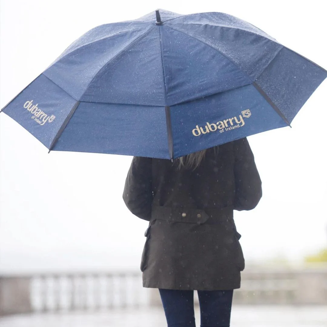 Dubarry Umbrella in Navy - Image 3