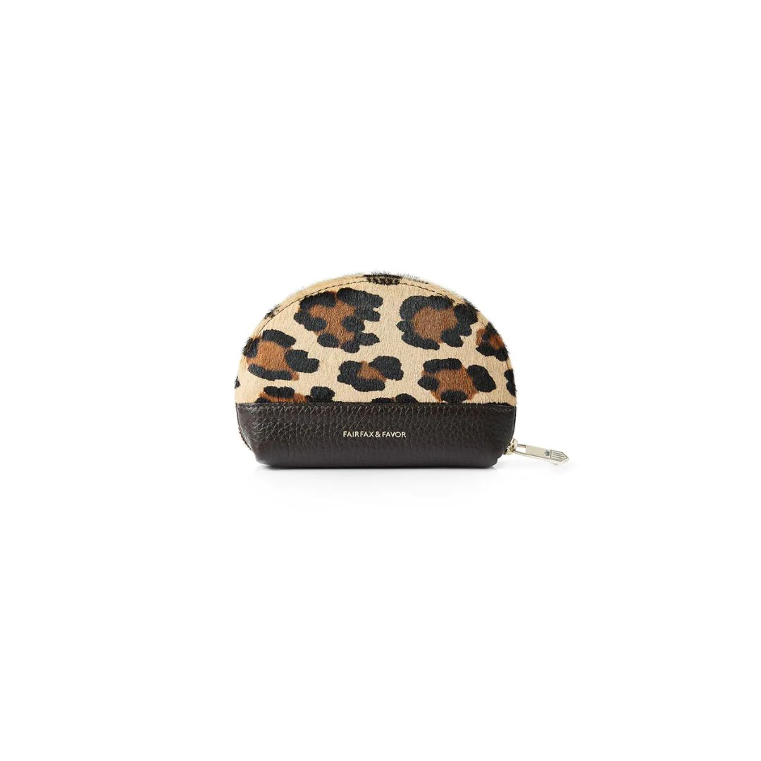 Fairfax & Favor Chiltern Coin Purse in Jaguar Haircalf - Image 4