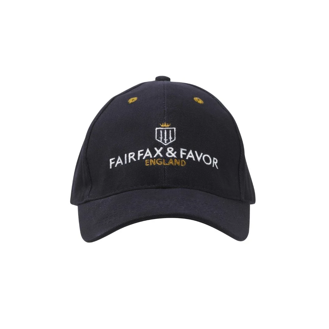 Fairfax & Favor Signature Baseball Cap in Navy - Image 3