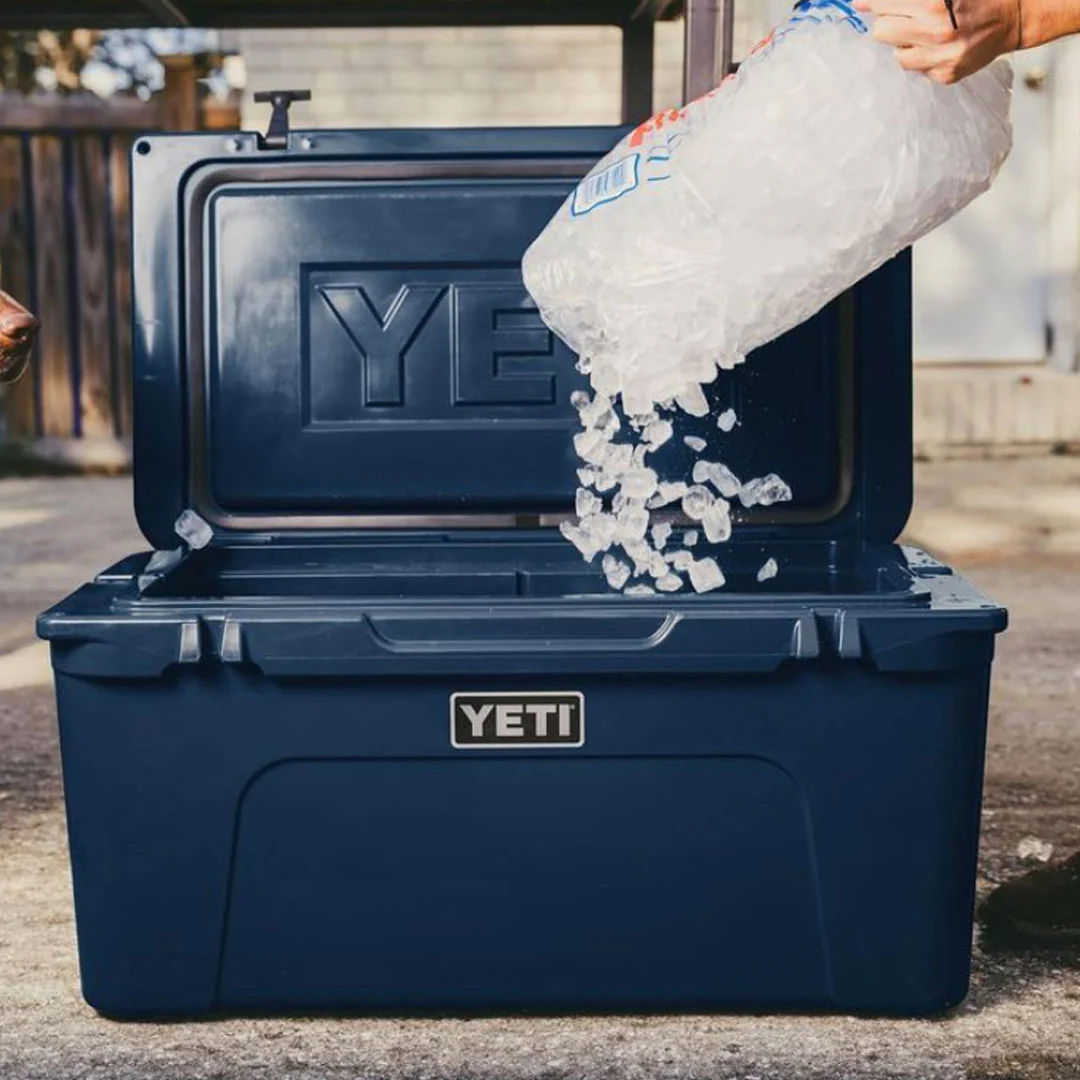 YETI Tundra 45 Hard Cooler in Navy - Image 3